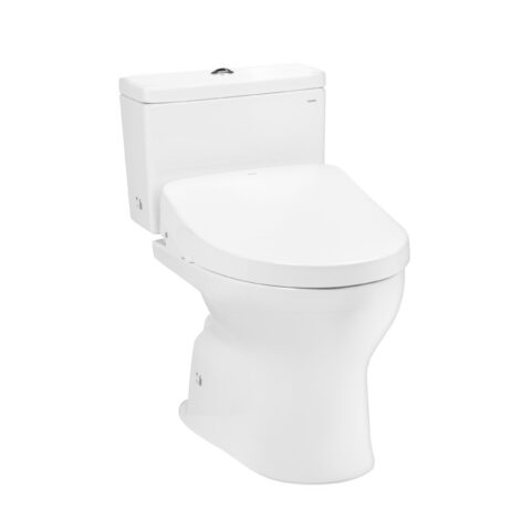 Bàn cầu 2 khối kèm nắp rửa điện tử WASHLET dòng S7 - Cái