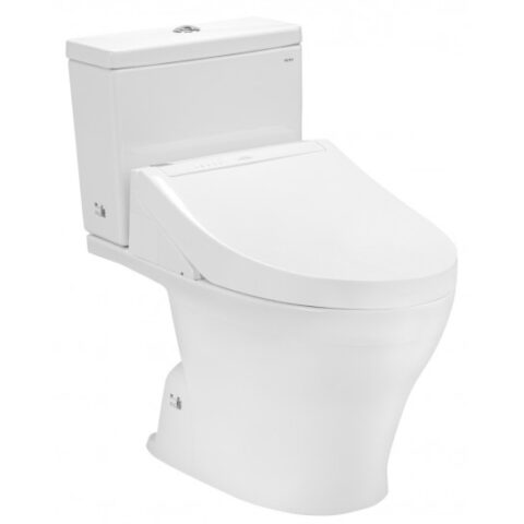 Bàn cầu hai khối kèm nắp rửa điện tử WASHLET dòng C5 - Cái
