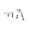 Bộ vòi xả bồn tắm kèm sen tắm GS (4 lỗ) - Bộ