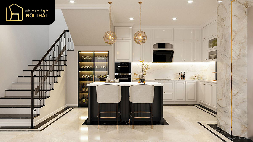 Tổng hợp những mẫu thiết kế nhà bếp hiện đại, sang trọng và tiện nghi nhất