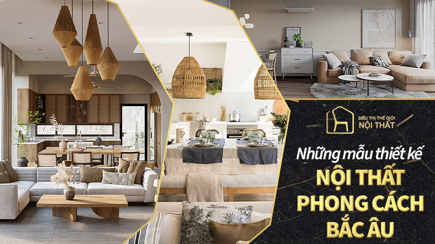 Những mẫu thiết kế nội thất phong cách Bắc Âu cực đẹp