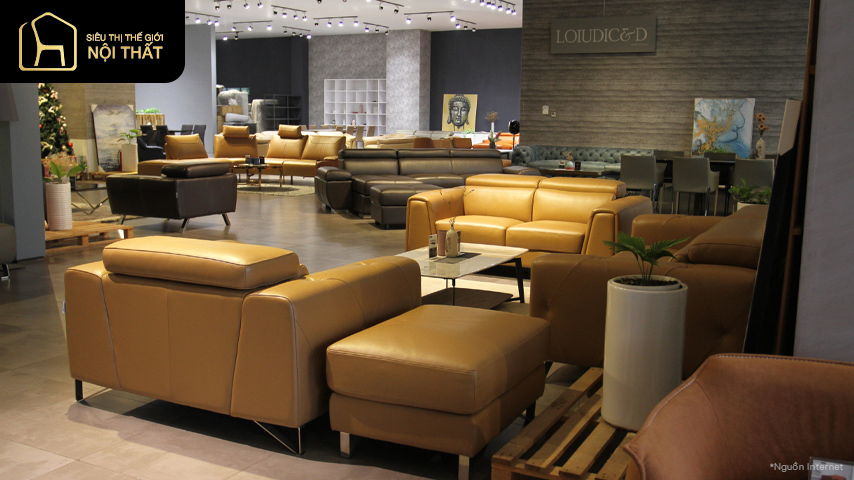 Kích thước sofa chuẩn phù hợp với không gian phòng khách