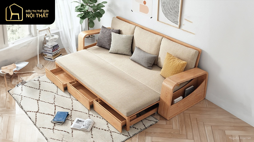 Kích thước sofa chuẩn phù hợp với không gian phòng khách