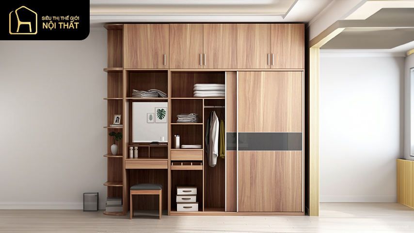 Các kích thước tủ quần áo tiêu chuẩn