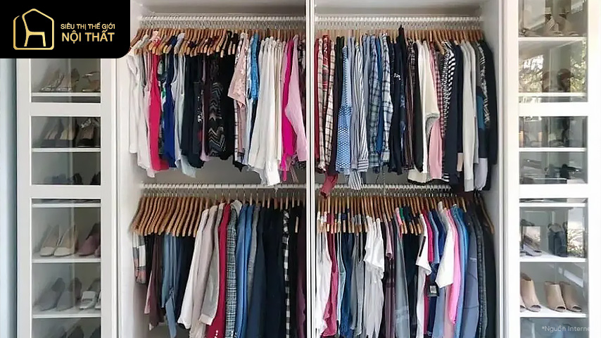 Mẹo Hay Sắp Xếp Tủ Quần Áo Gọn Gàng
