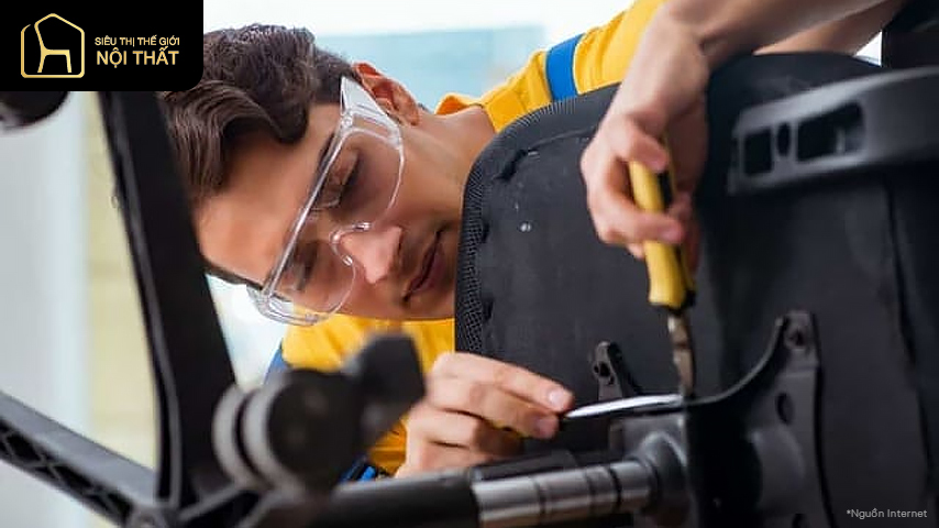 Cách sửa ghế văn phòng nhanh và hiệu quả nhất