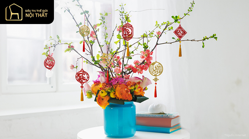 Xu hướng trang trí nhà đón tết ấn tượng