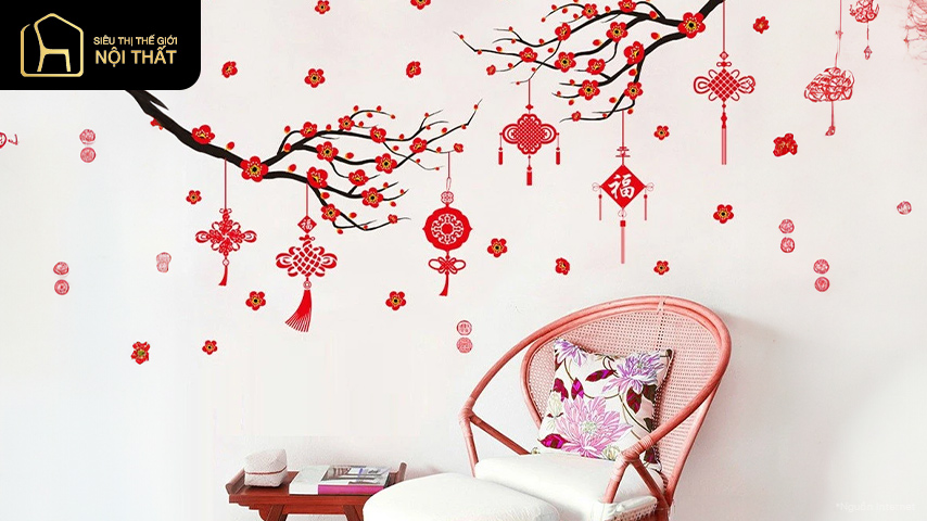 Xu hướng trang trí nhà đón tết ấn tượng