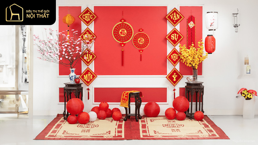 Xu hướng trang trí nhà đón tết ấn tượng