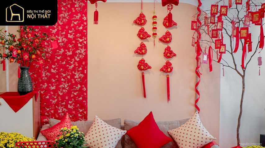 Xu hướng trang trí nhà đón tết ấn tượng