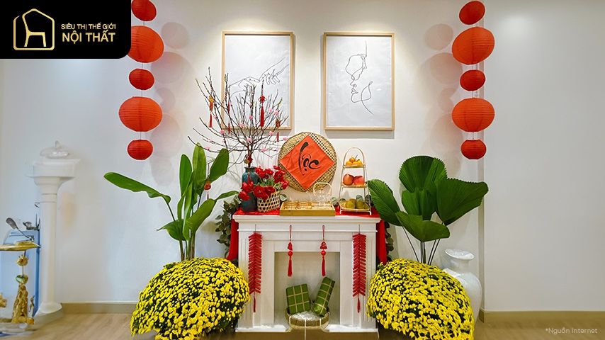 Xu hướng trang trí nhà đón tết ấn tượng