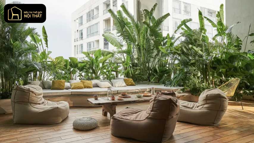 Thiết kế sân vườn đẹp với 3 quy tắc chính
