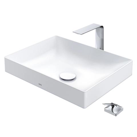 LT4715G17 Chậu đặt bàn vành mỏng Linear Ceram