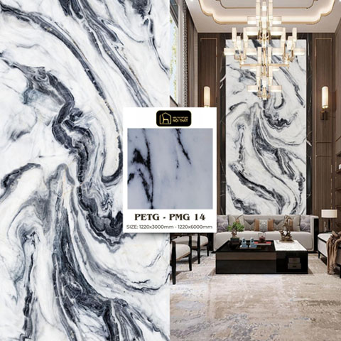 vật liệu ốp tường petg