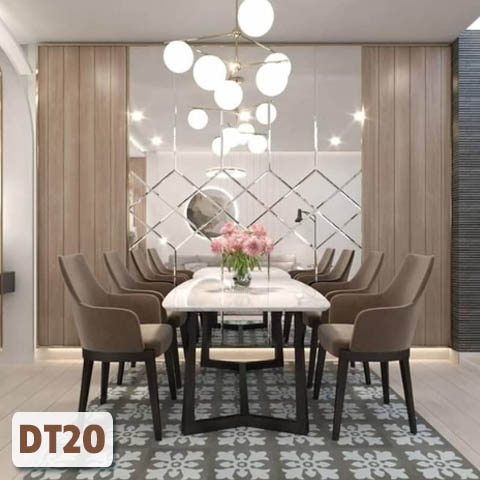 Gương Ghép Trang Trí Phòng Ăn DT20