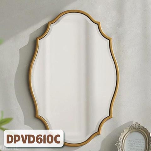 Gương Nghệ Thuật Khung Mạ PVD - DPVD610C