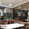 Gương ghép dán tường trang trí DT79