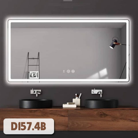 Gương led hình chữ nhật D157.4B