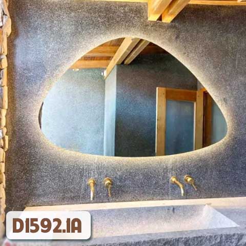 Gương Decor Phòng Tắm Phong Cách Hiện Đại D1592.1A
