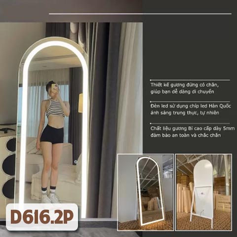 Gương soi toàn thân có chân đứng D616.2P