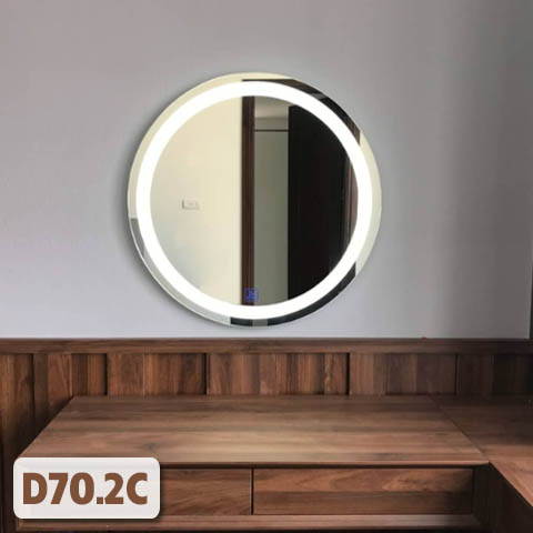 Gương tròn trang điểm có đèn led D70.2C