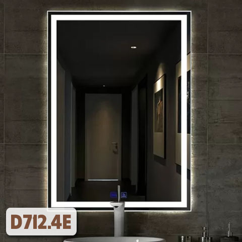 Gương Nhà Vệ Sinh Có Đèn Led D712.4E