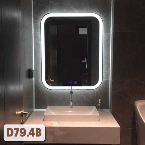 Gương Nhà Tắm Hình Chữ Nhật Có Led D79.4B