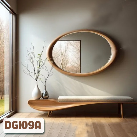 Gương Khung Gỗ Nghệ Thuật DG109A