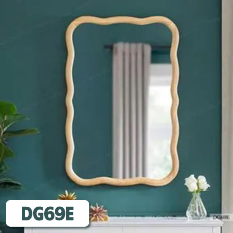 Gương Khung Gỗ Tự Nhiên Treo Tường DG69E
