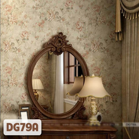 Gương Bàn Trang Điểm Khung Gỗ Cổ Điển DG79A