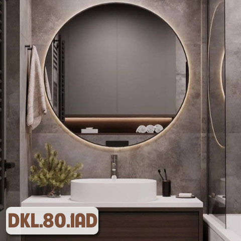 Gương Nhà Tắm Hiện Đại Đèn Led DKL.80.1AD