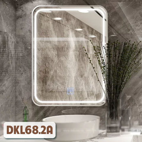 Gương khung sơn tĩnh điện chữ nhật DKL68.2A
