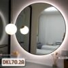 Gương khung kim loại sơn tĩnh điện DKL70.2A