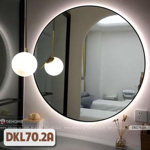 Gương khung kim loại sơn tĩnh điện DKL70.2A