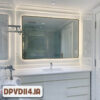 Gương nhà tắm khung inox mạ PVD - DPVD114.1A