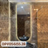 Gương hình vòm khung mạ PVD - DPVD56155.2A