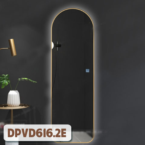 Gương đứng khung inox mạ PVD - DPVD616.2E