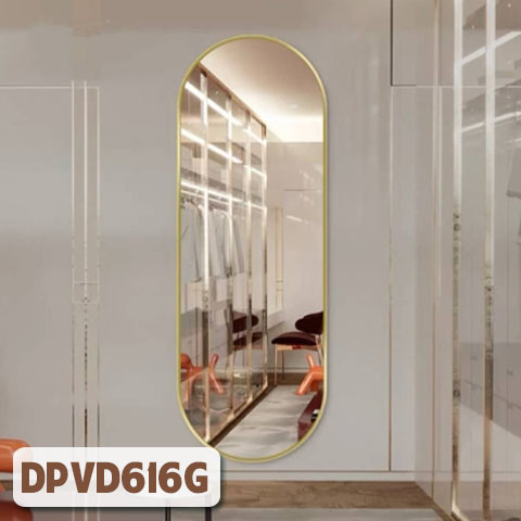 Gương đứng toàn thân khung mạ PVD - DPVD616G