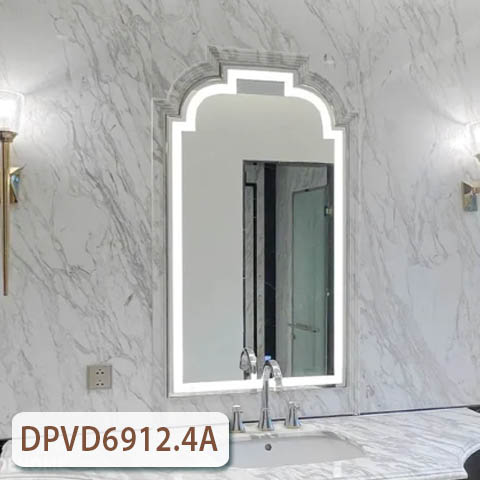 Gương Khung Inox Treo Tường Phòng Tắm Cao DPVD6912.4A
