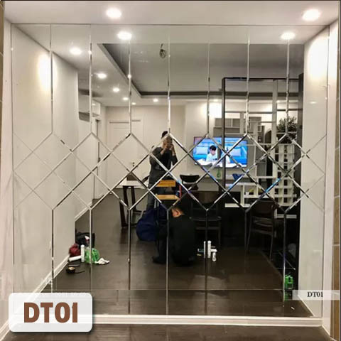 Gương Trang Trí Dán Tường DT01