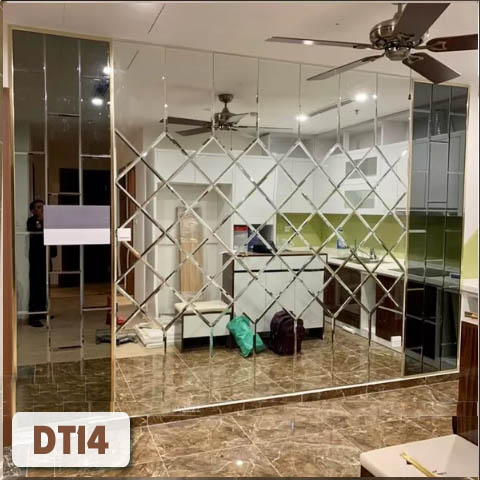 Gương Trang Trí Dán Tường DT14