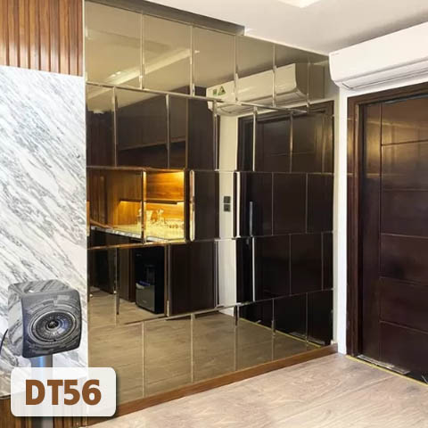 Gương vách ốp tường phòng khách DT56