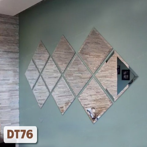 Gương ghép dán tường trang trí DT76