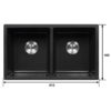 Chậu rửa GRANITE KF-MONDY-815