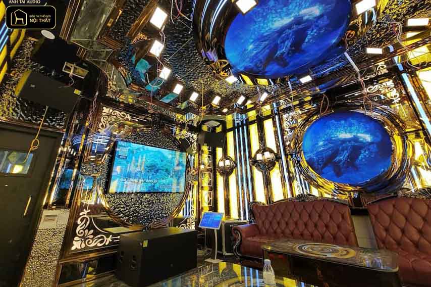 Thiết kế nội thất phòng Karaoke