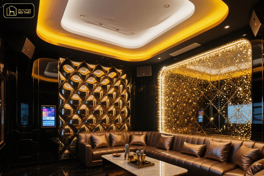 Thiết kế nội thất phòng Karaoke