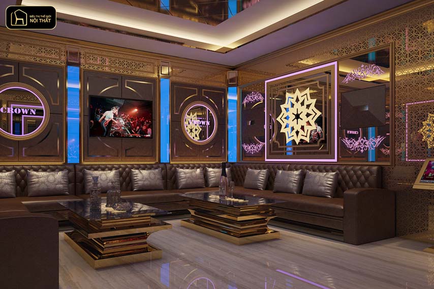 Thiết kế nội thất phòng Karaoke