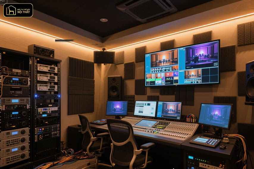 Thiết kế nội thất phòng Karaoke