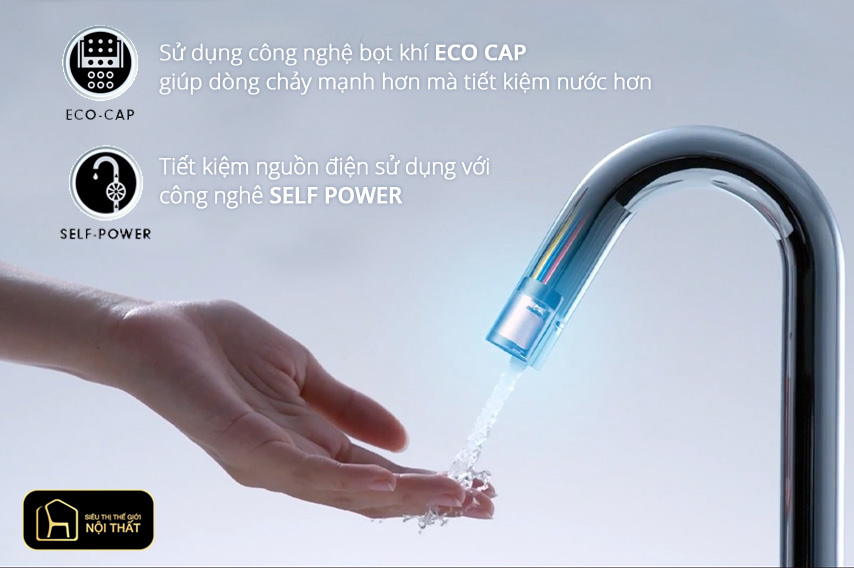 Công nghệ vòi lavabo Toto