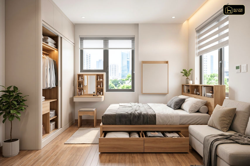 Cách chọn nội thất đa năng cho không gian nhỏ tối ưu diện tích